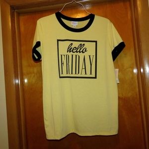 Lularoe Hello Friday Liv Top M